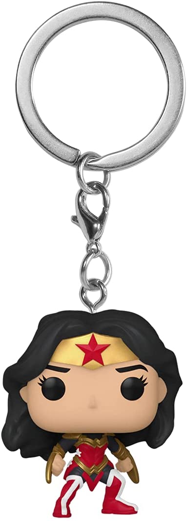 Funko Pop! Keychain: Wonder Woman 80th - Wonder Woman Vinyl Figure - Image 1
