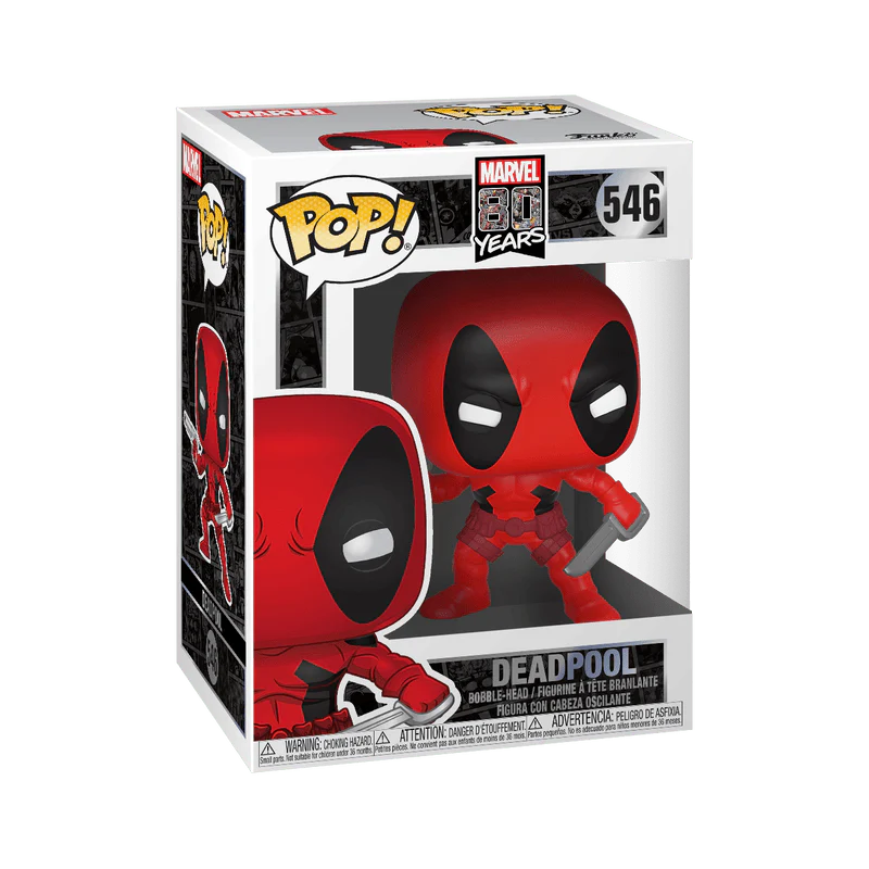 Funko Pop! Marvel 80 Years: First Appearance - Deadpool #546 - Image 2