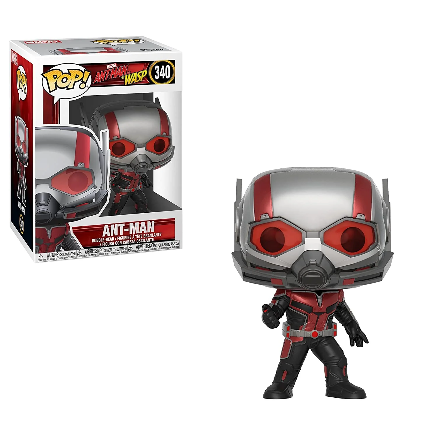 Funko Pop! Marvel: Ant-Man And The Wasp - Ant-Man - Image 1