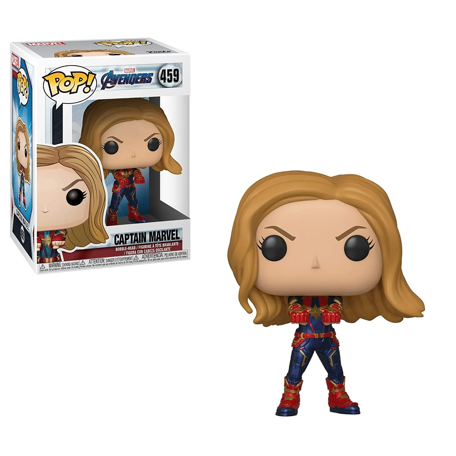 Funko Pop! Marvel: Avengers Endgame - Captain Marvel - Image 1