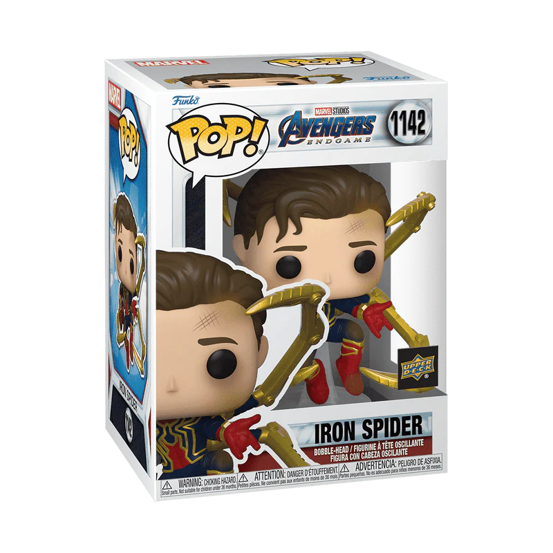 Funko Pop! Marvel: Avengers: Endgame - Iron Spider Unmasked with Gauntlet #1142 - Image 2