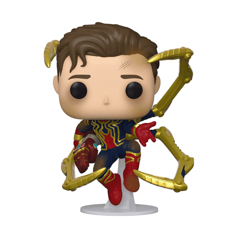 Funko Pop! Marvel: Avengers: Endgame - Iron Spider Unmasked with Gauntlet #1142 - Image 1