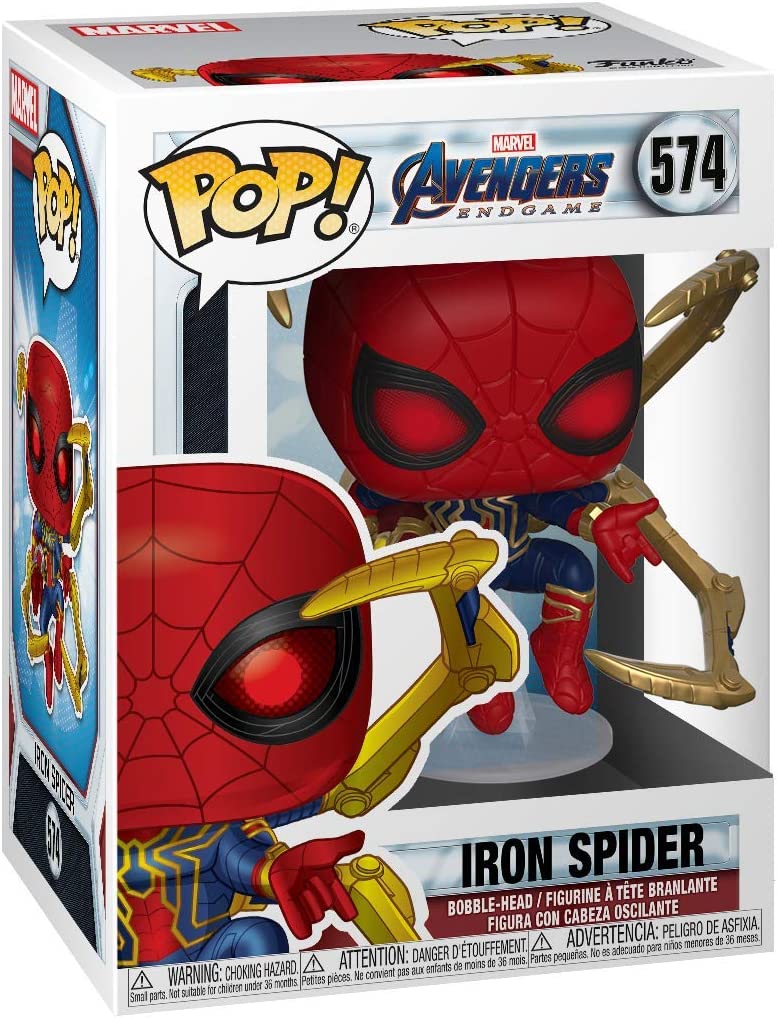 Funko Pop! Marvel: Avengers: Endgame - Iron Spider with Nano Gauntlet #574 - Image 2