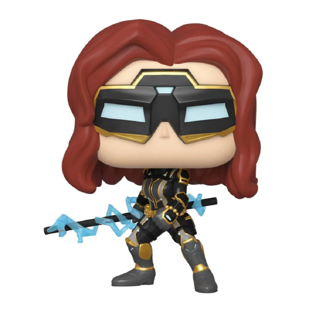 Funko Pop! Marvel: Avengers Game - Black Widow (Stark Tech Suit) Vinyl Figure - Image 1