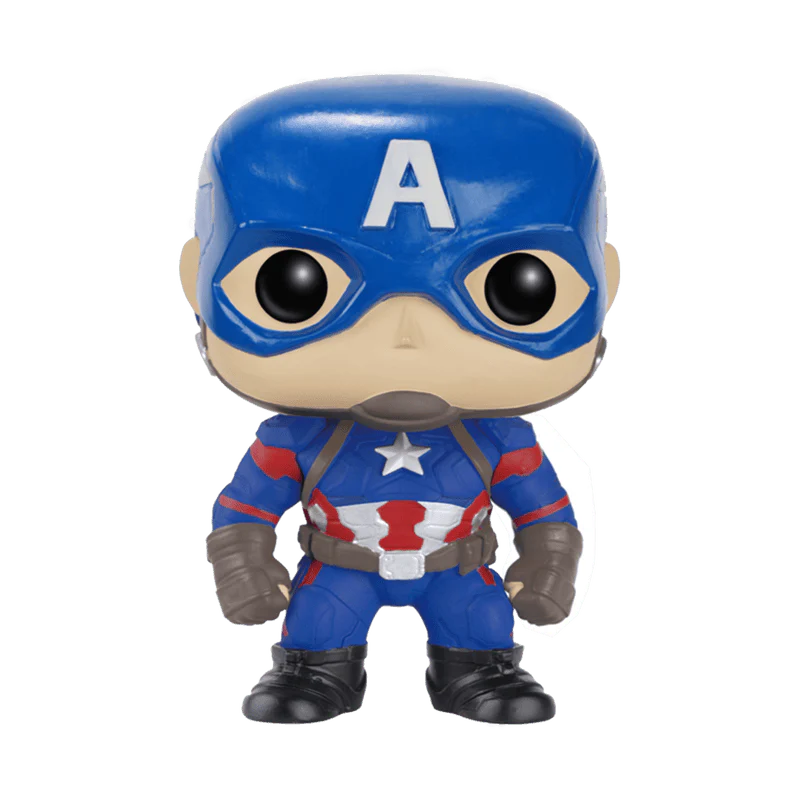Funko Pop! Marvel: Captain America: Civil War - Captain America #125 - Image 1