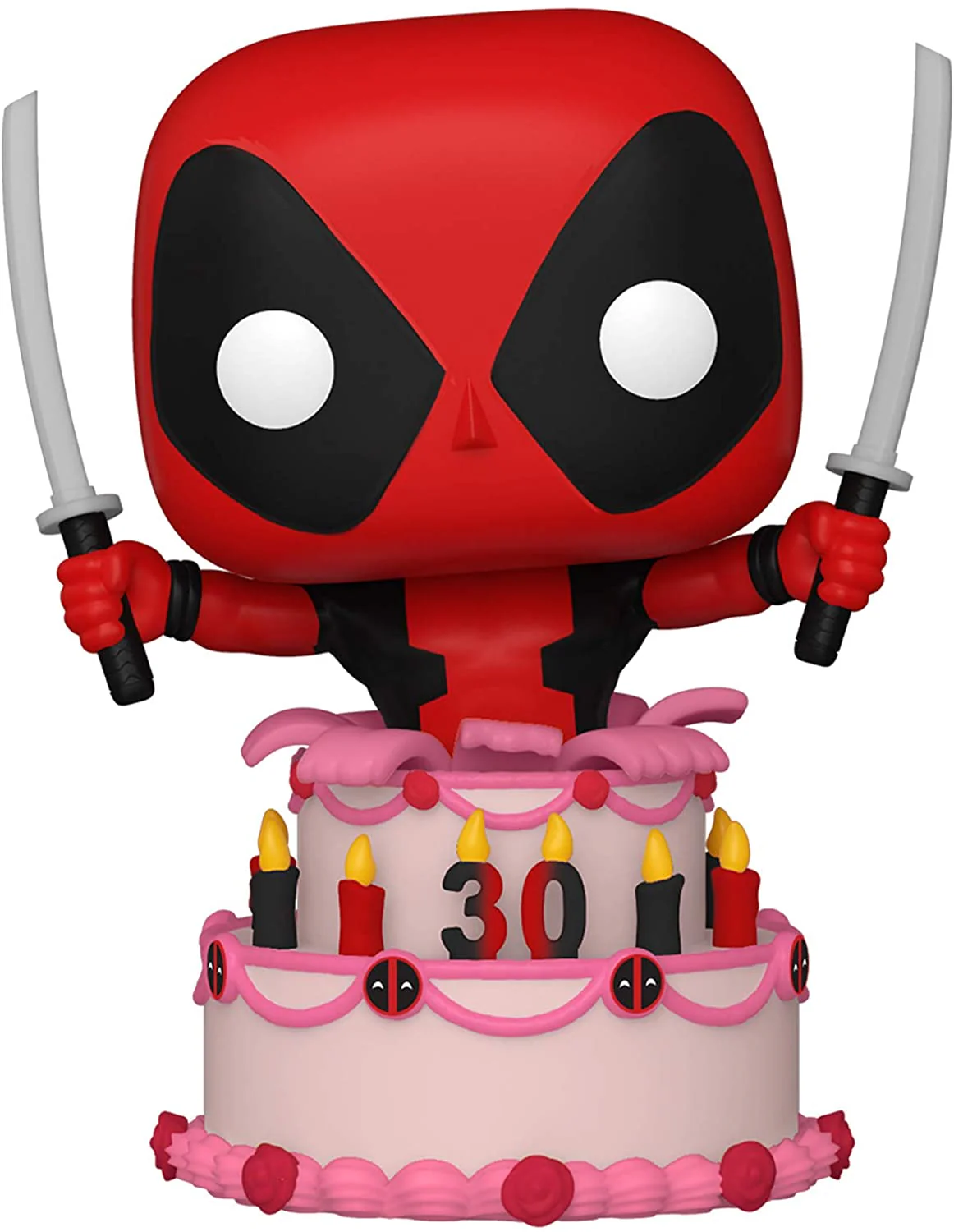 Funko Pop! Marvel: Deadpool 30th Anniversary - Deadpool in Cake #776 - Image 1