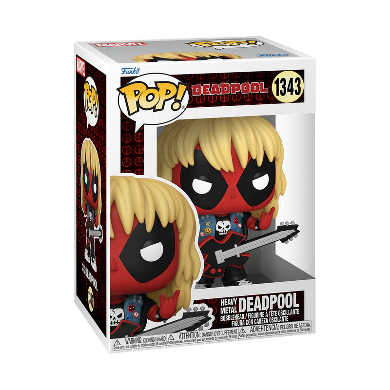 Funko Pop! Marvel: Deadpool - Heavy Metal Deadpool #1343 - Image 2