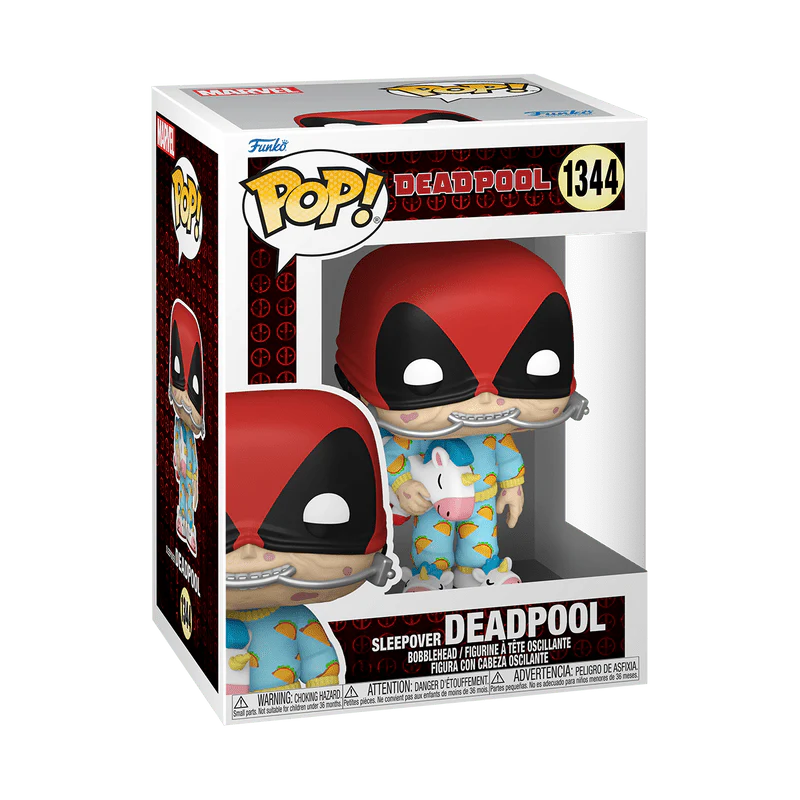 Funko Pop! Marvel: Deadpool - Sleepover Deadpool #1344 - Image 2