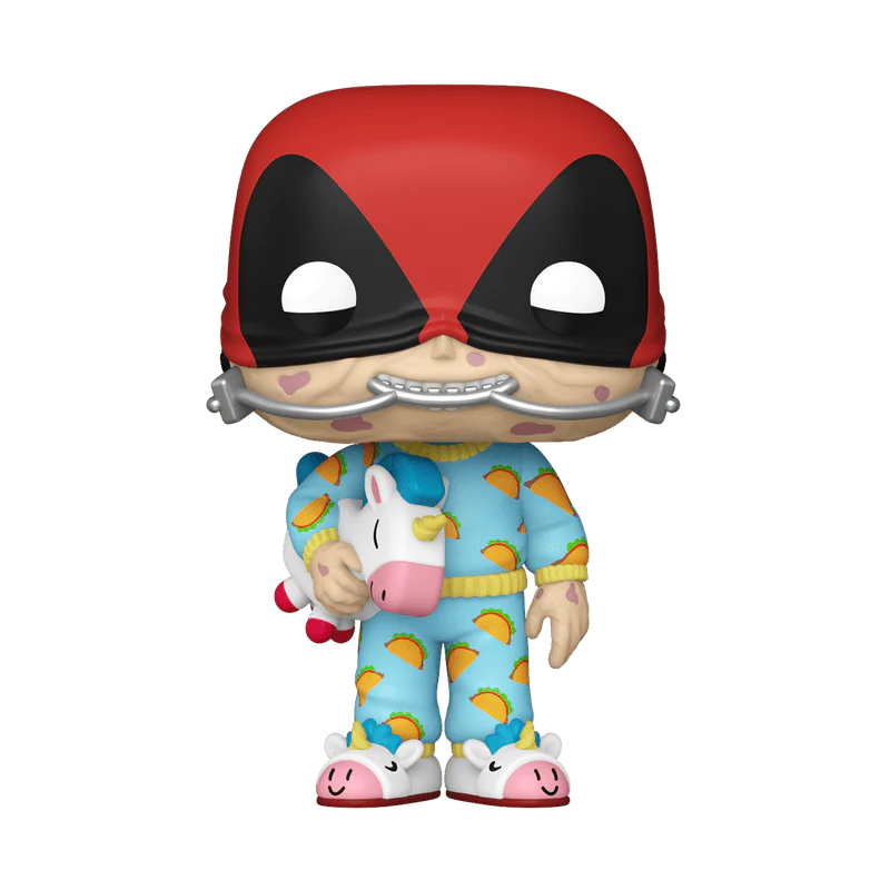 Funko Pop! Marvel: Deadpool - Sleepover Deadpool #1344 - Image 1