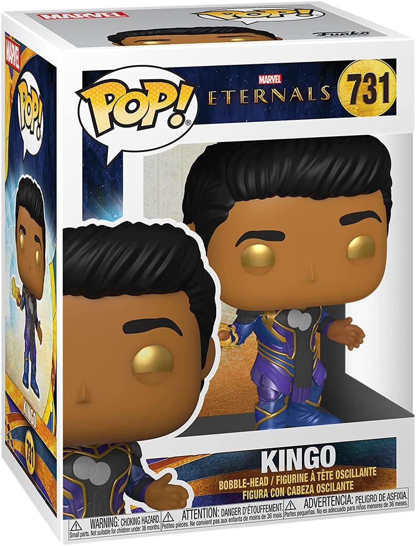 Funko Pop! Marvel: Eternals - Kingo Vinyl Figure - Image 2