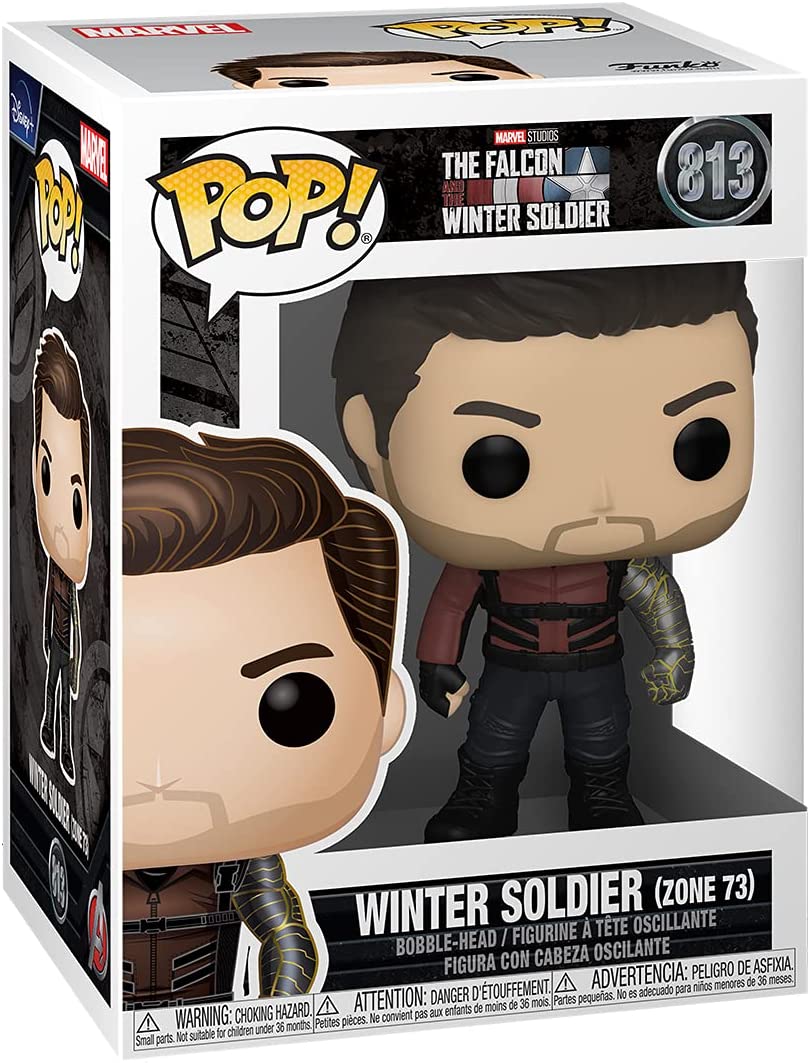 Funko Pop! Marvel: Falcon and The Winter Soldier - Winter Soldier (Zone 73) Vinyl Figure - Image 2