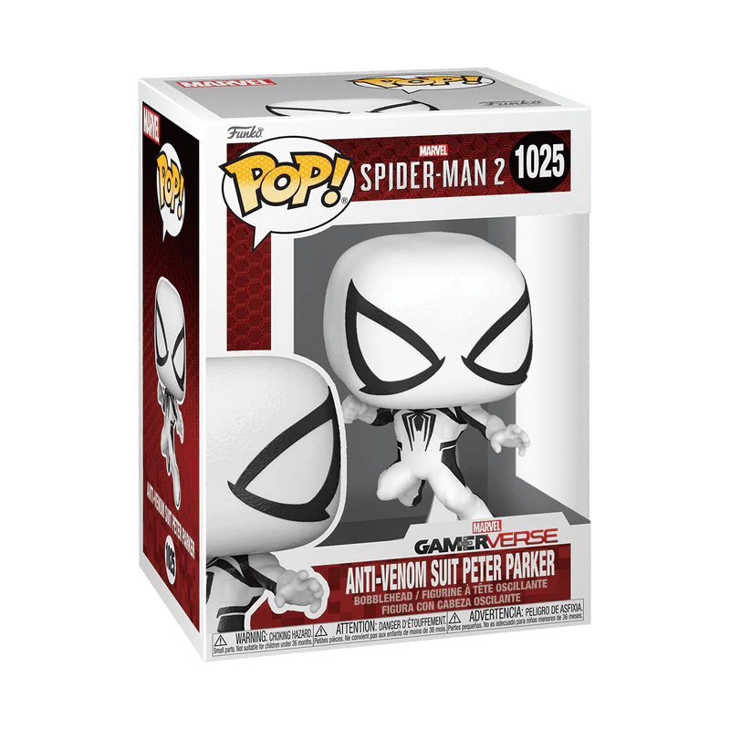 Funko Pop! Marvel Gamerverse: Spider-Man 2 - Anti-Venom Suit Peter Parker #1025 - Image 2