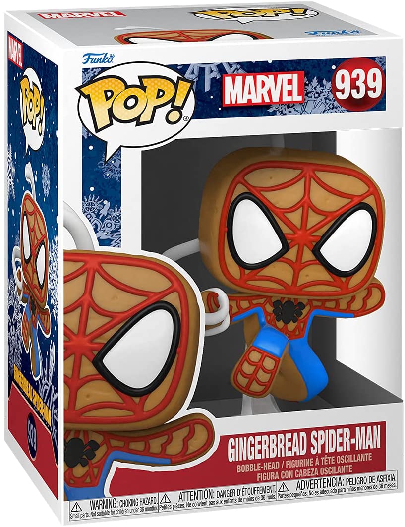 Funko Pop! Marvel: Gingerbread Spider-Man - Image 1