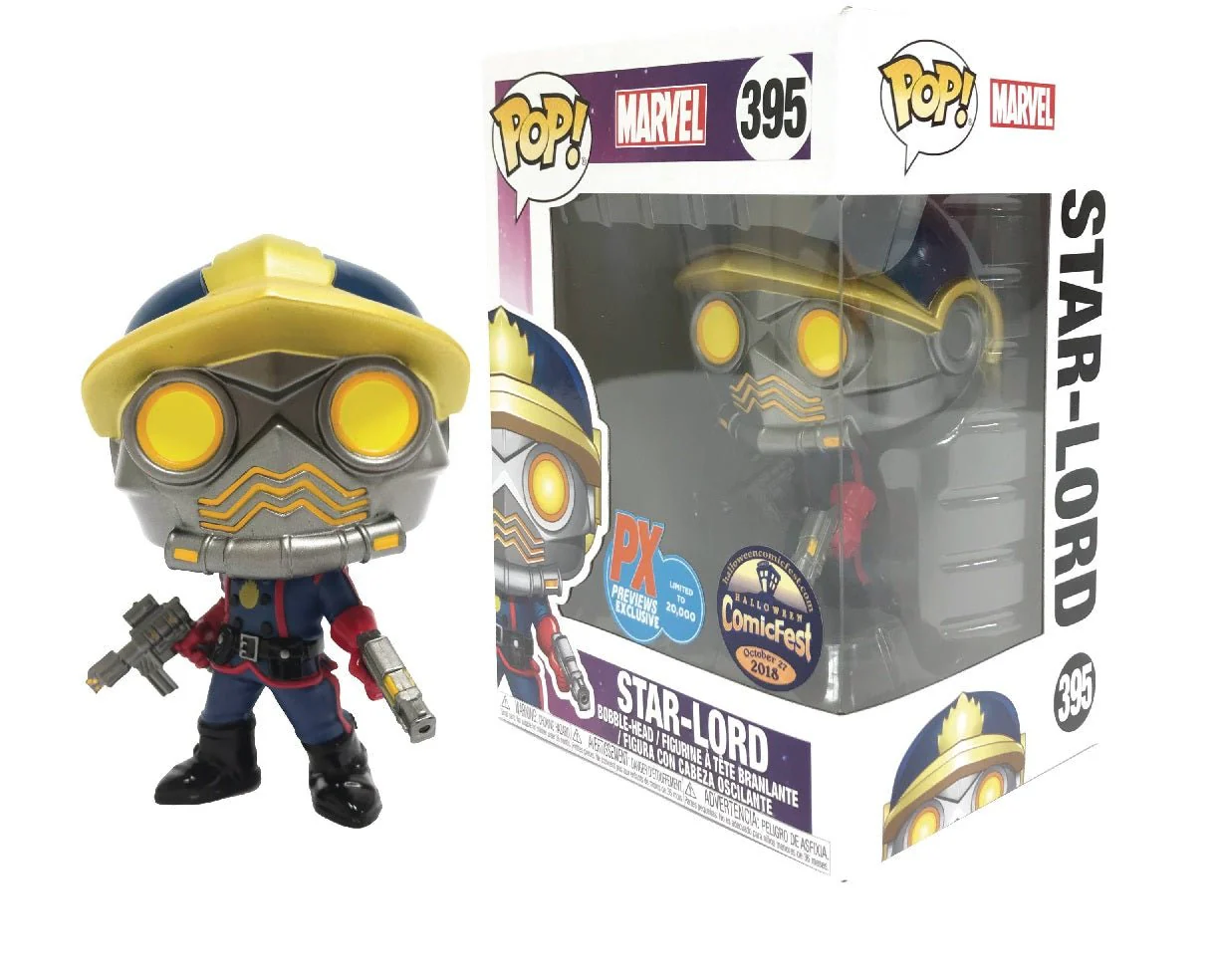 Funko Pop! Marvel: Guardians Of The Galaxy - Star Lord Classic PX HCF 2018 - Image 1