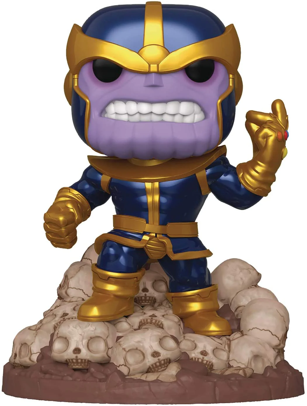 Funko Pop! Marvel Heroes: Thanos Snap 6" Deluxe Vinyl Figure - Image 1