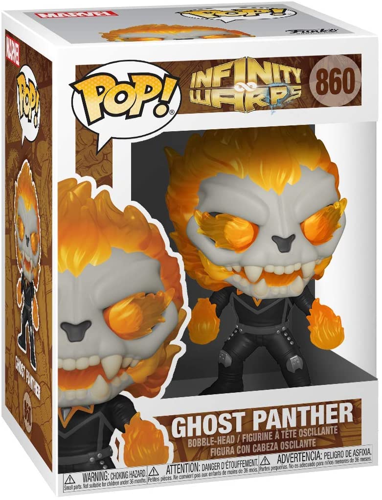 Funko Pop! Marvel: Infinity Warps - Ghost Panther #860 - Image 2