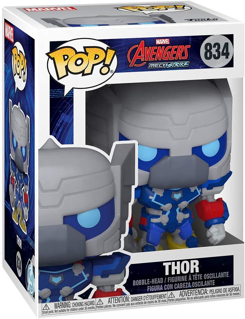 Funko Pop! Marvel: Avengers Mech Strike - Thor #834 - Image 2