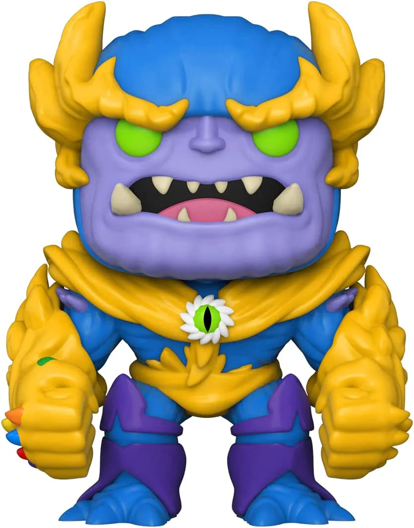 Funko Pop! Marvel: Mech Strike Monster Hunters - Thanos #993 - Image 1