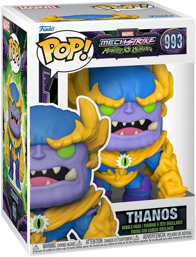 Funko Pop! Marvel: Mech Strike Monster Hunters - Thanos #993 - Image 2