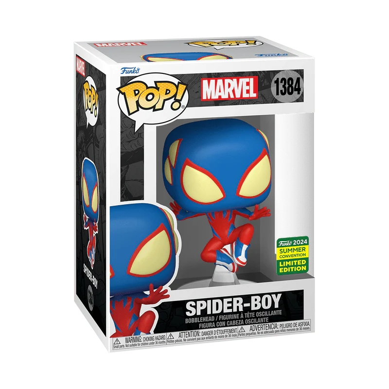 Funko Pop! Marvel: Spider-Boy #1384 2024 Summer Convention - Image 2
