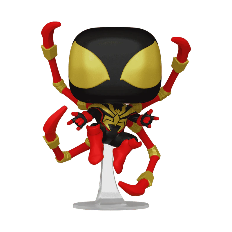 Funko Pop! Marvel: Spider-Man - Miles Morales Iron Spider with Mask #1448 - Image 1