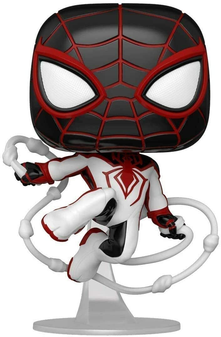 Funko Pop! Marvel Spider-Man- Miles Morales (T.R.A.C.K. Suit) Vinyl Figure - Image 1