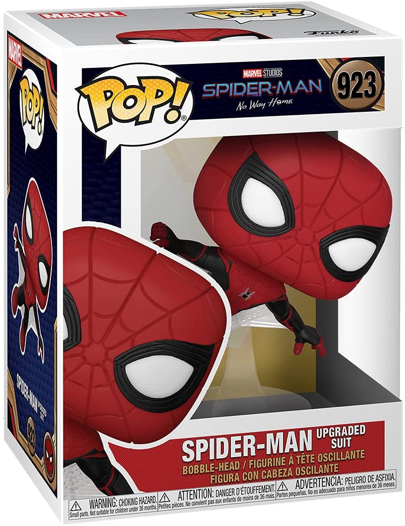 Funko Pop! Marvel: Spider-Man: No Way Home - Spider-Man in Upgraded Suit Vinyl Figure - Image 1
