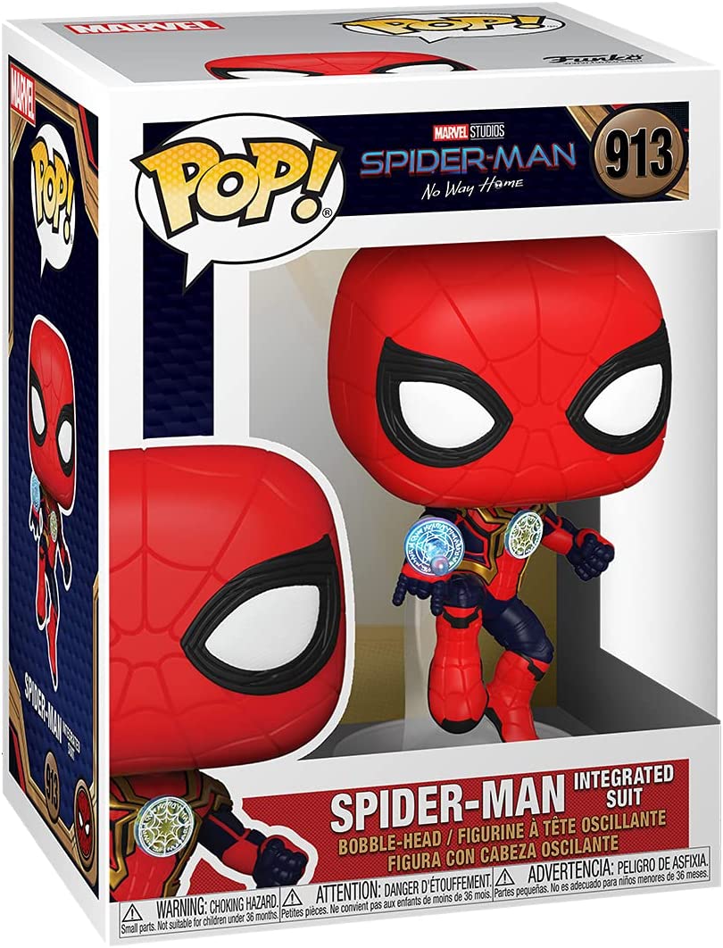 Funko Pop! Marvel: Spider-Man: No Way Home - Spider-Man in Integrated Suit #913 - Image 2