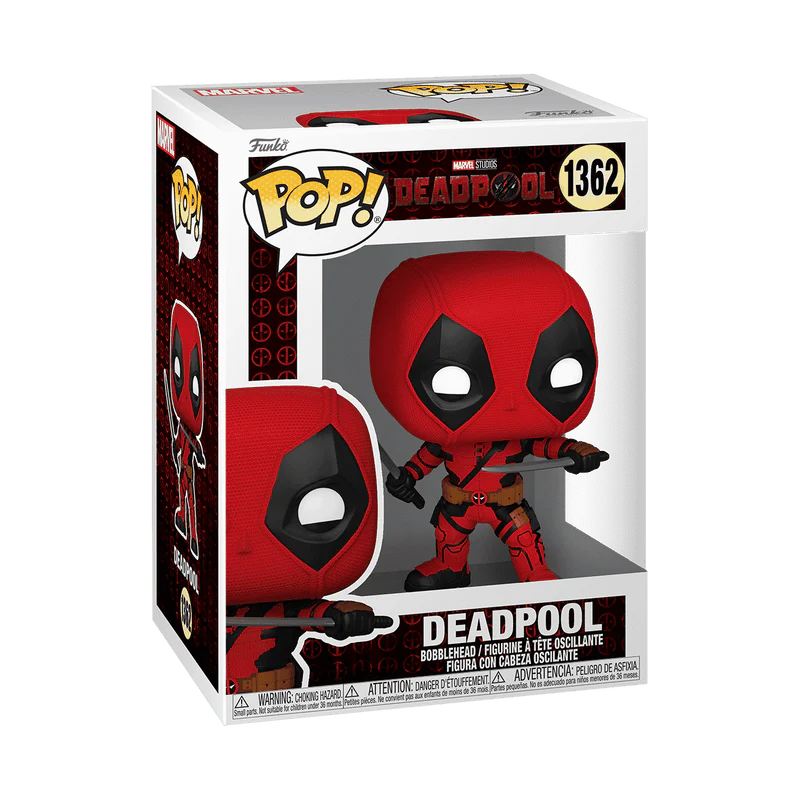 Funko Pop! Marvel Studios: Deadpool & Wolverine - Deadpool with Swords #1362 - Image 2