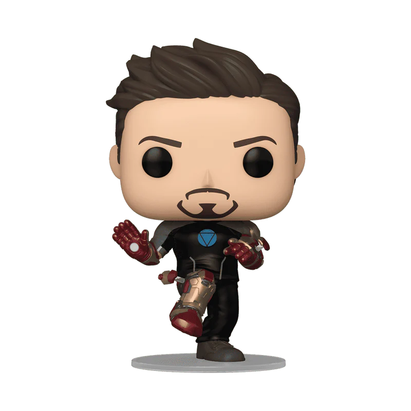 Funko Pop! Marvel Studios: The Infinity Saga - Tony Stark Iron Man MK42 Armor #1416 Glow-in-the-Dark Entertainment Earth Exclusive - Image 1