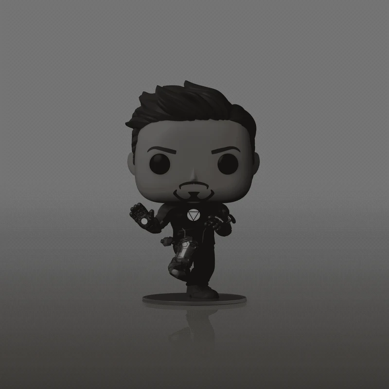 Funko Pop! Marvel Studios: The Infinity Saga - Tony Stark Iron Man MK42 Armor #1416 Glow-in-the-Dark Entertainment Earth Exclusive - Image 2