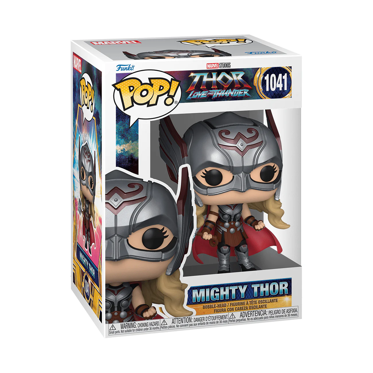 Funko Pop! Marvel: Thor: Love and Thunder - Mighty Thor #1041 - Image 3