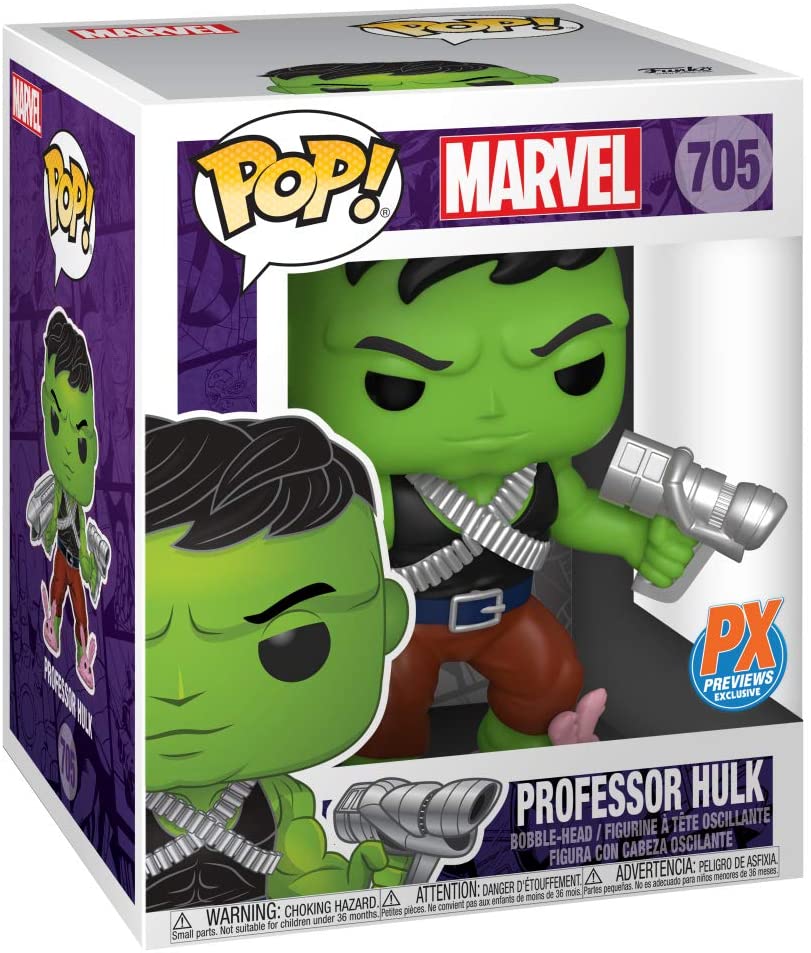 Funko Pop! Deluxe Marvel: Professor Hulk #705 6-Inch Previews Exclusive - Image 1