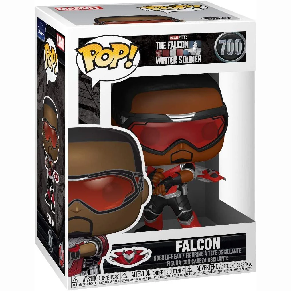 Funko Pop! Marvel: The Falcon and the Winter Soldier - Falcon #700 - Image 2