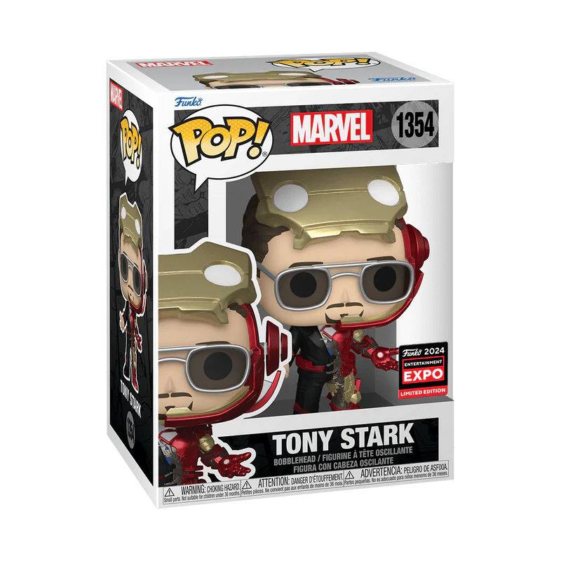 Funko Pop! Marvel: Tony Stark Summoning Armor 2024 Limited Edition Entertainment Expo Shared Exclusive - Image 2