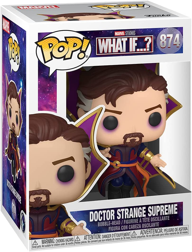 Funko Pop! Marvel: What If...? - Doctor Strange Supreme #874 - Image 2
