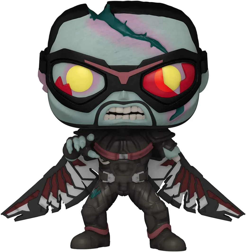 Funko Pop! Marvel: What If...? - Zombie Falcon #942 - Image 1