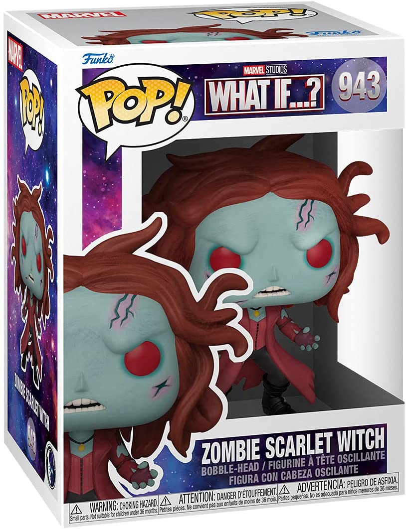 Funko Pop! Marvel: What If? - Zombie Scarlet Witch - Image 1