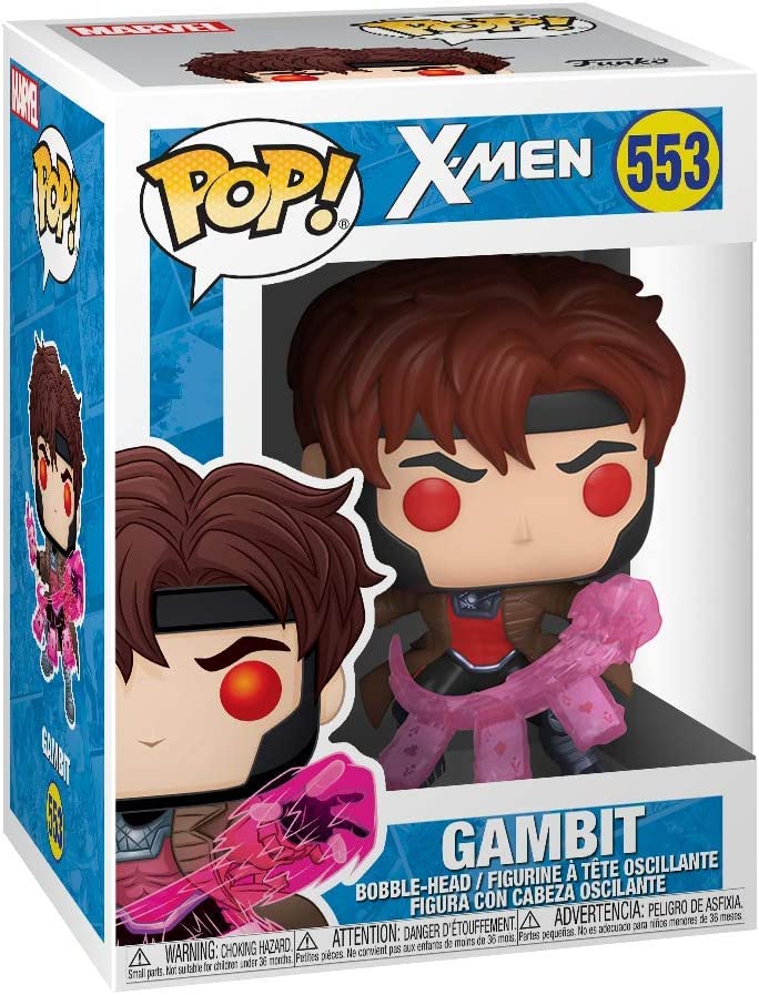 Funko Pop! Marvel: X-Men - Gambit with Cards #553 - Image 2