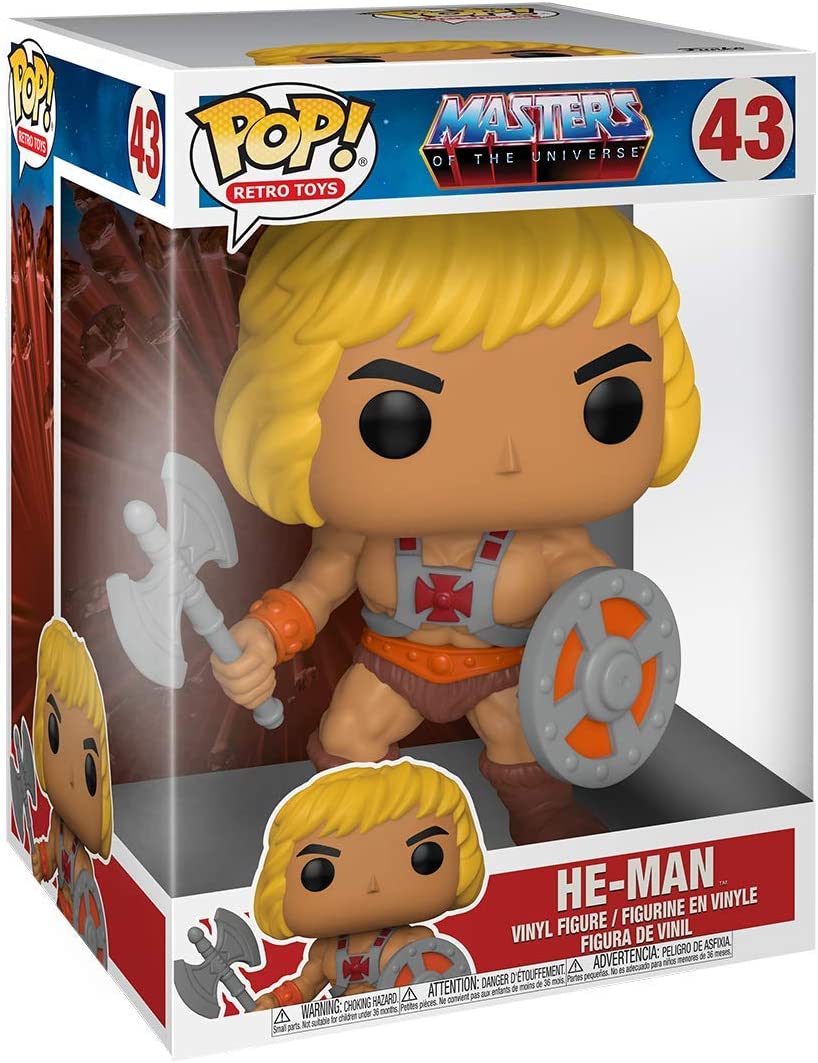 Funko Pop! Masters of The Universe He-Man 10" Vinyl Figure - Image 2