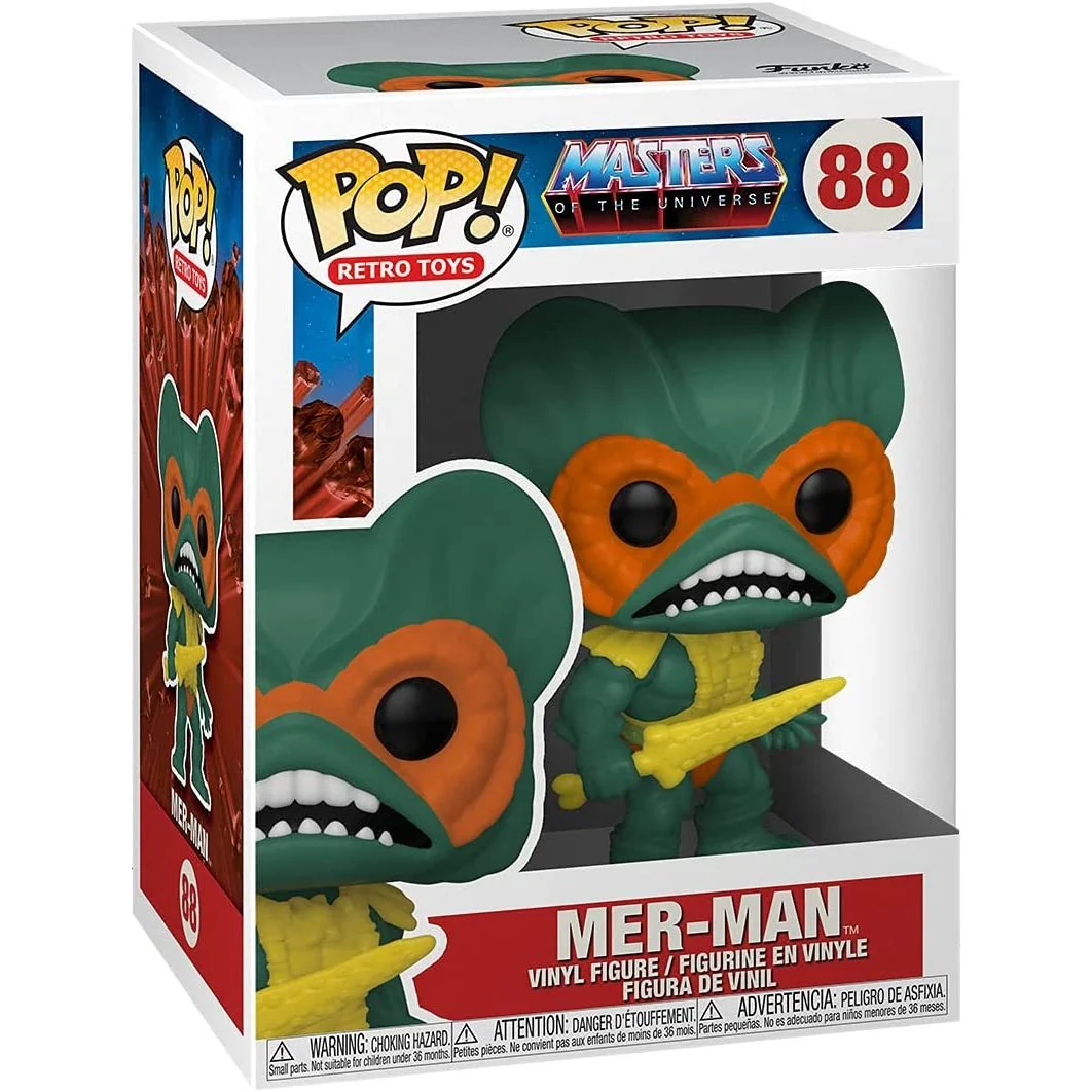 Funko Pop! Retro Toys: Masters of the Universe - Mer-Man #88 - Image 2