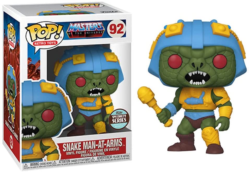 Funko Pop! Retro Toys: Masters of the Universe - Snake Man-at-Arms #92 Specialty Series - Image 1