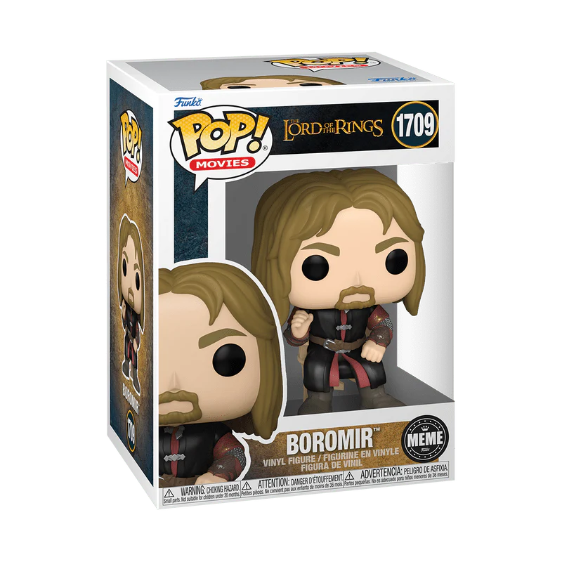 Funko Pop! Memes: The Lord of the Rings - Boromir One Does Not Simply Meme #1709 - Image 2