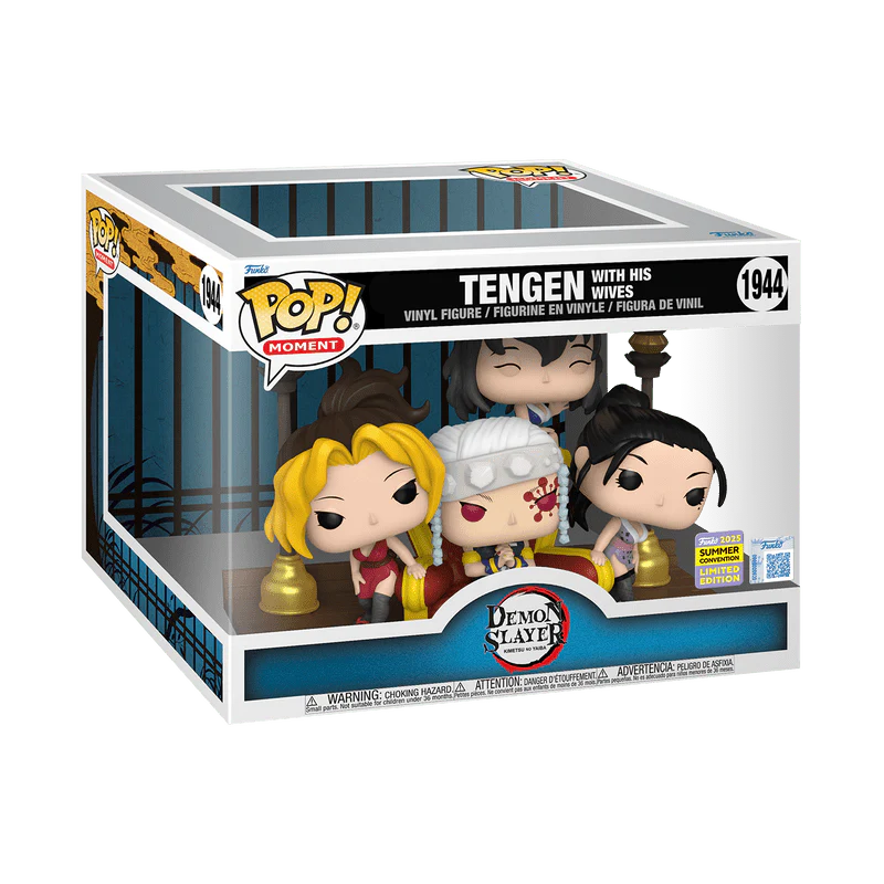 Funko Pop! Moment: Demon Slayer: Kimetsu no Yaiba - Tengen with His Wives #1944 2025 Summer Convention Exclusive - Image 2