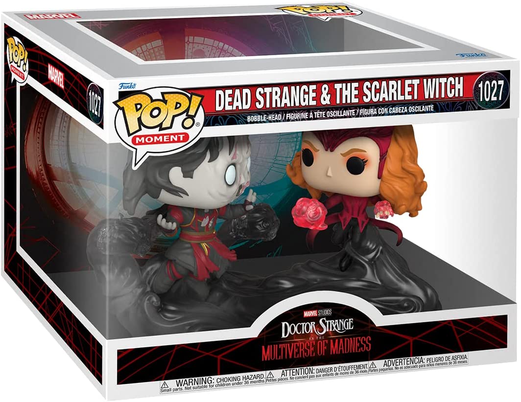 Funko Pop! Moment Marvel: Doctor Strange Multiverse of Madness - Dead Strange and Scarlet Witch - Image 2