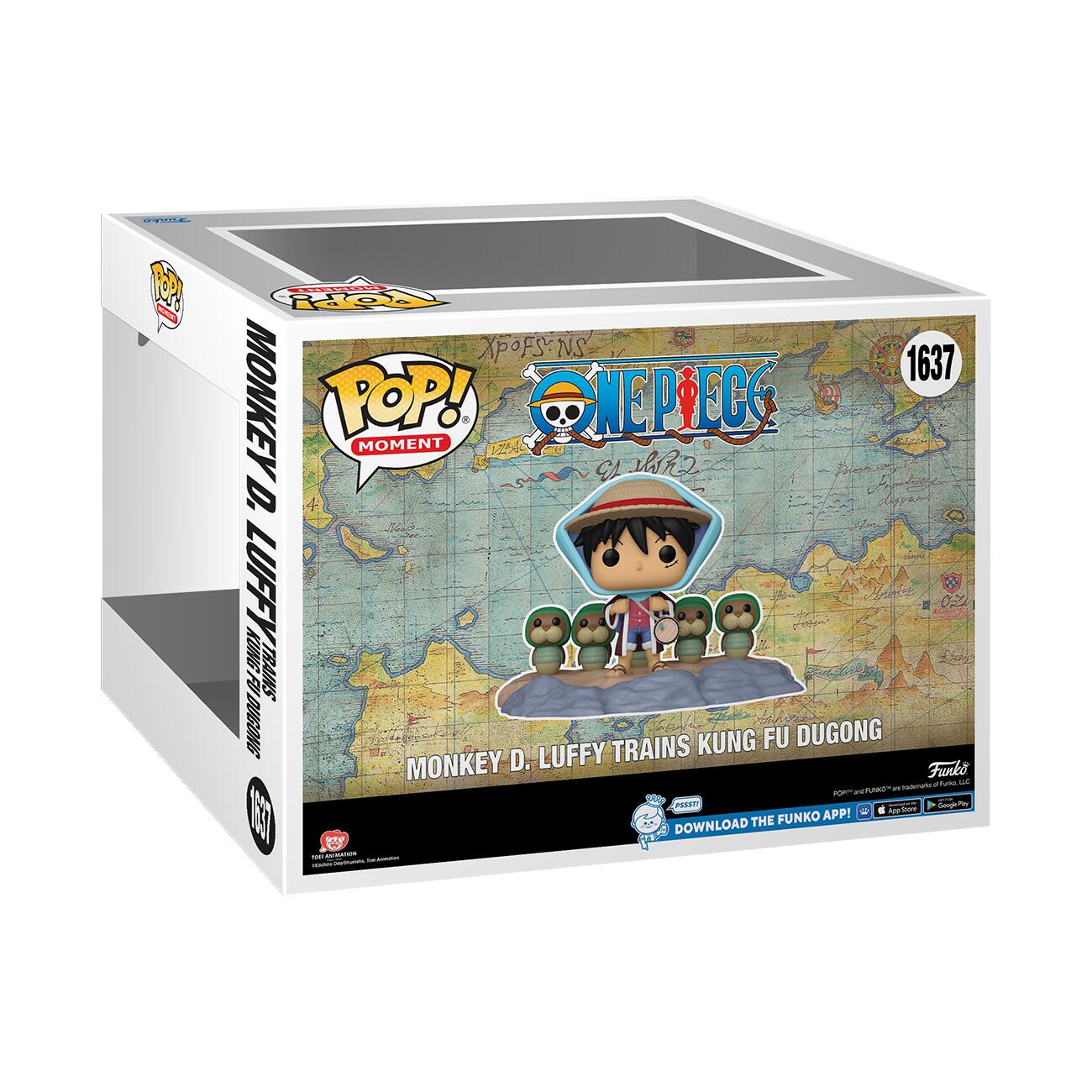 Funko Pop! Moment: One Piece - Monkey D. Luffy Trains Kung Fu Dugong #1637 Crunchyroll Exclusive - Image 3