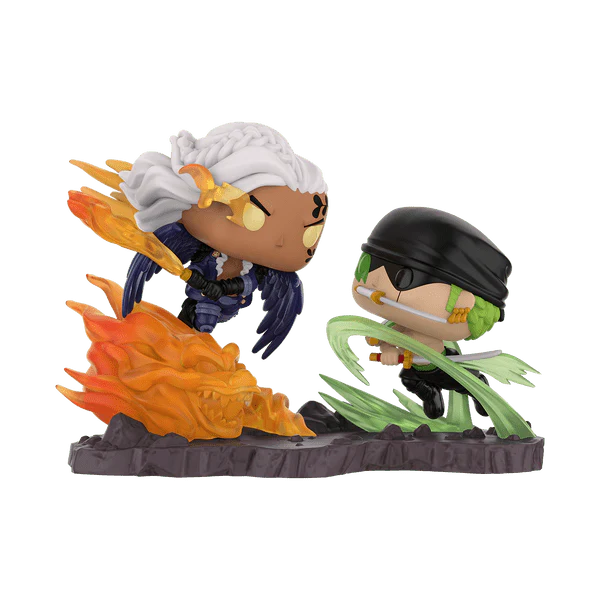 Funko Pop! Moment: One Piece – Roronoa Zoro vs. Unmasked King #1954 GameStop Exclusive
