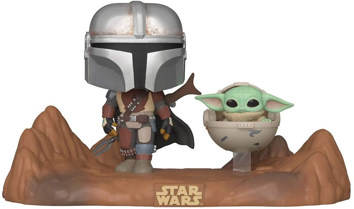 Funko Pop! Moment Star Wars: Mandalorian – Mandalorian and Child Vinyl Figure