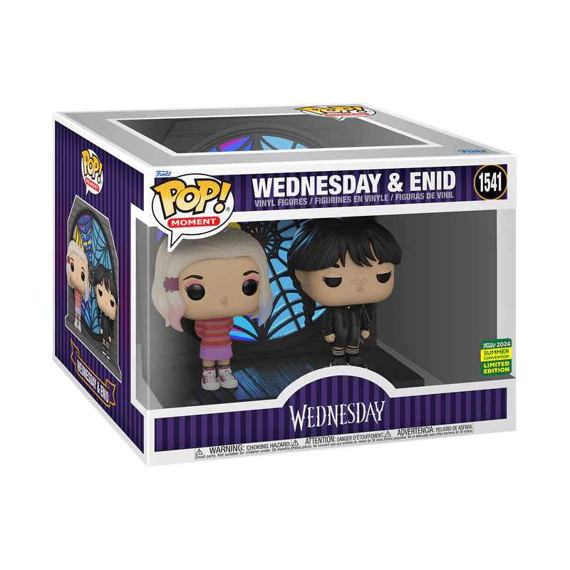 Funko Pop! Moment: Wednesday - Enid Sinclair & Wednesday Addams #1541 2024 Summer Convention - Image 2