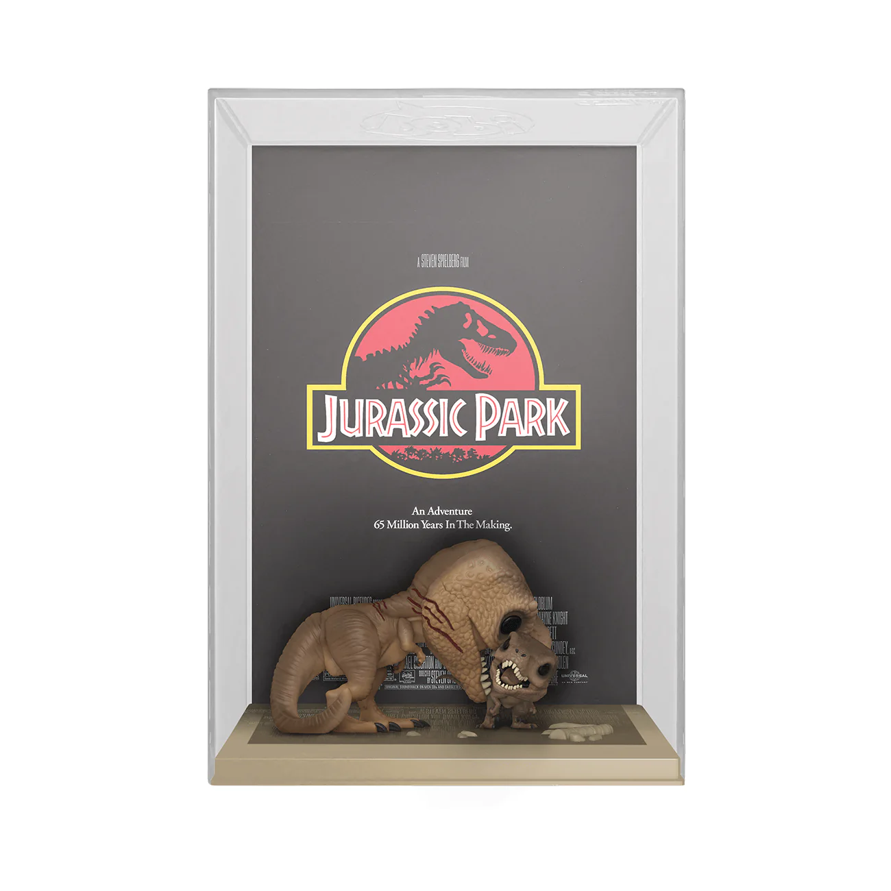 Funko Pop! Movie Poster: Jurassic Park - Tyrannosaurus Rex and Velociraptor - Image 1